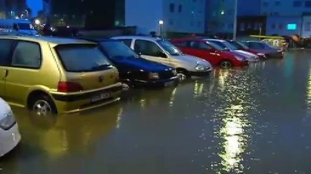 A Coruña, zona catastrófica debido a las intensas lluvias de los últimos días