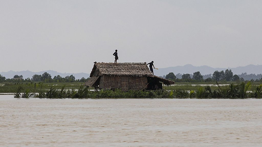 Myanmar, bajo las aguas