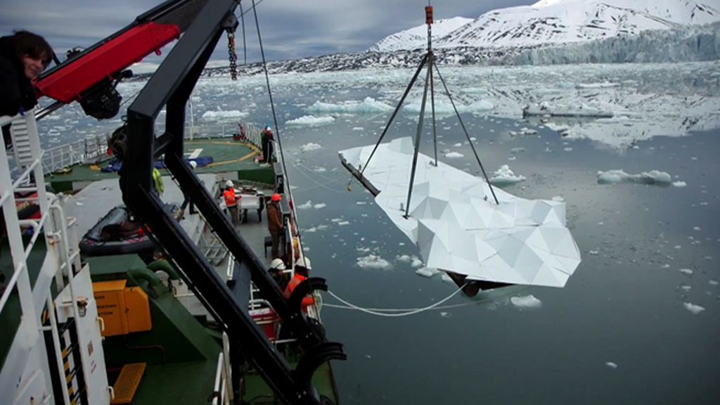 Así se rueda un vídeo-clip en el Ártico