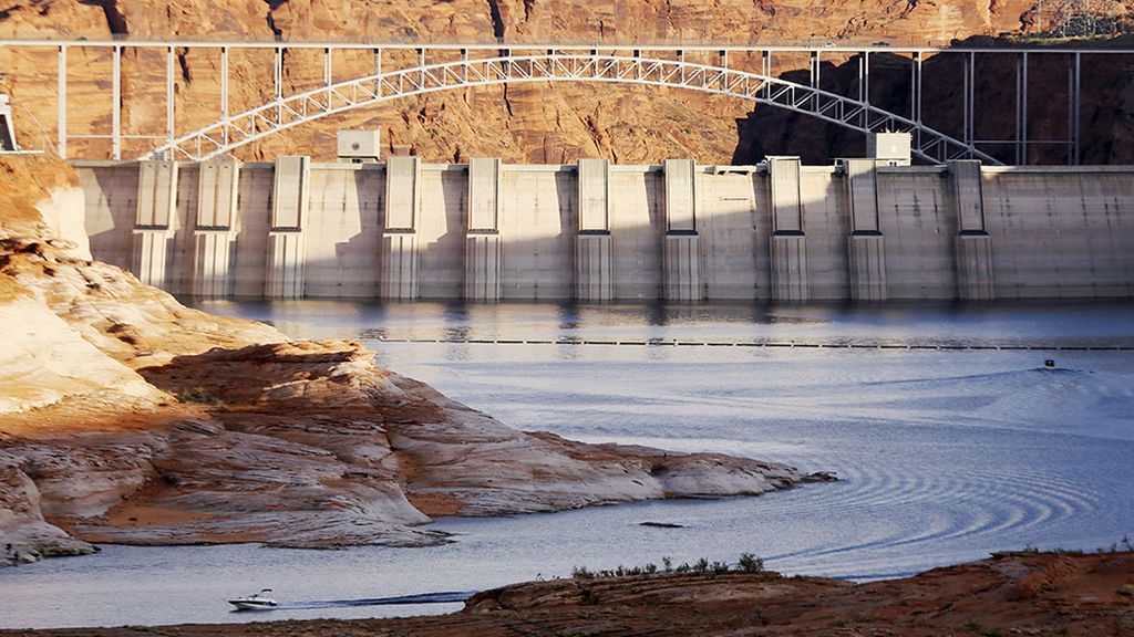 El segundo lago artificial más grande de EE.UU.