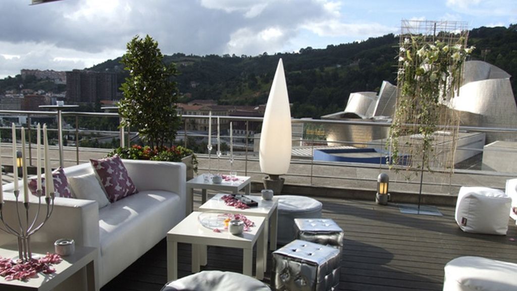 Terraza Gran Hotel Dómine Bilbao