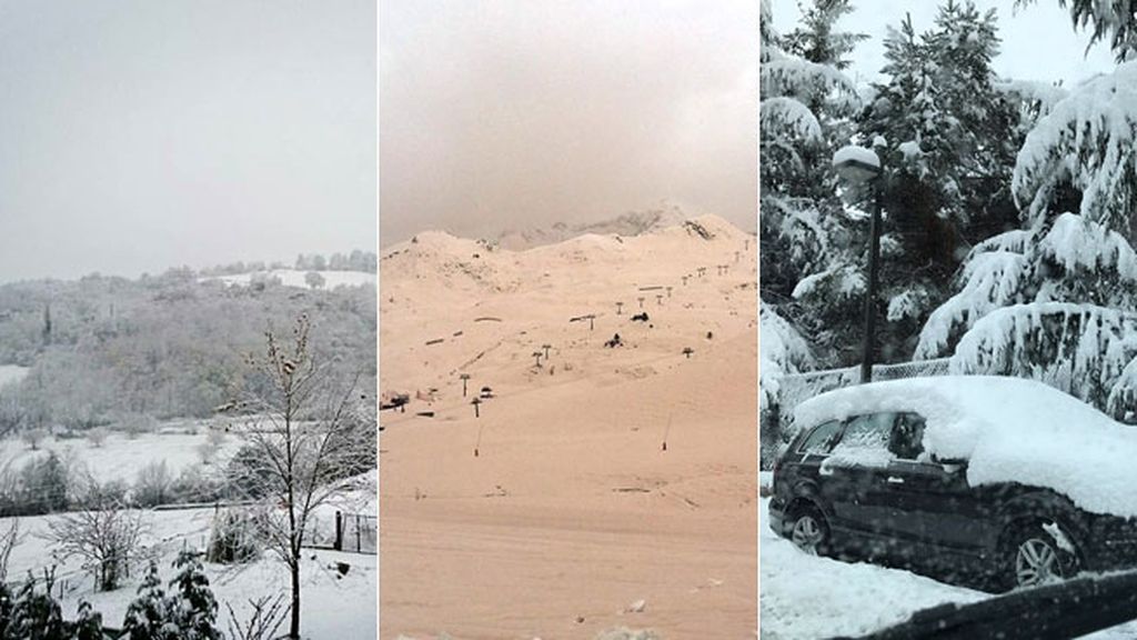 Noviembre blanco y radiante: las imágenes de las últimas nevadas en España