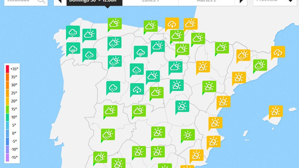 Mapa domingo