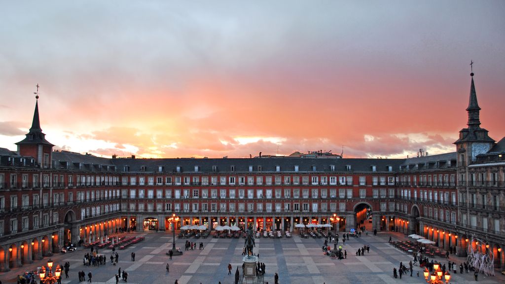 madrid antes despues plaza mayor