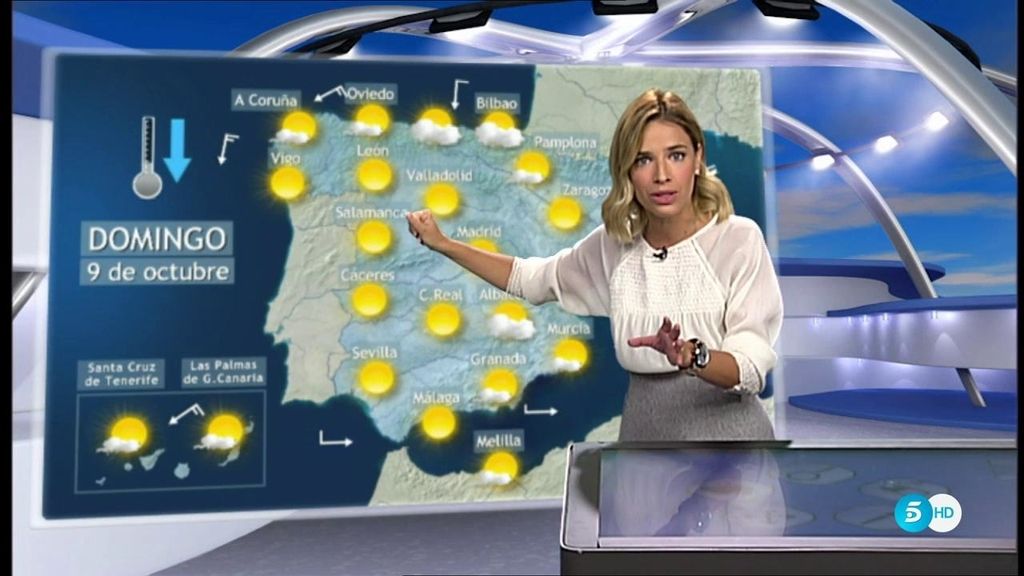 Jornada cálida y estable con temperaturas muy suaves en todo el territorio español