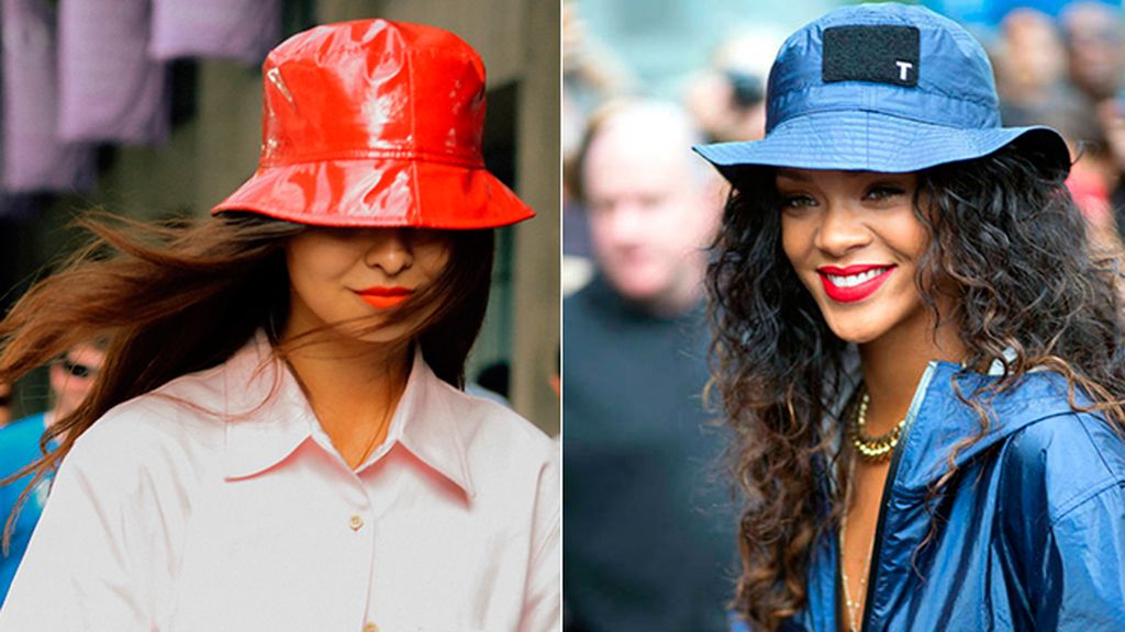 Boonie y bucket, el gorrito de pescador para la lluvia