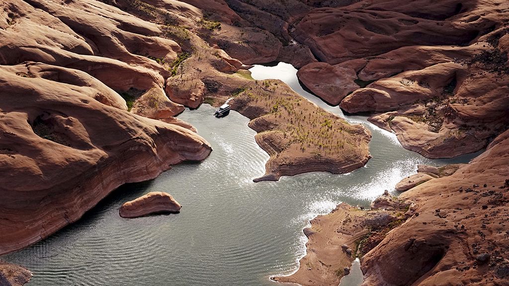 El segundo lago artificial más grande de EE.UU.