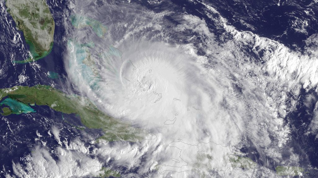 huracán joaquín frente