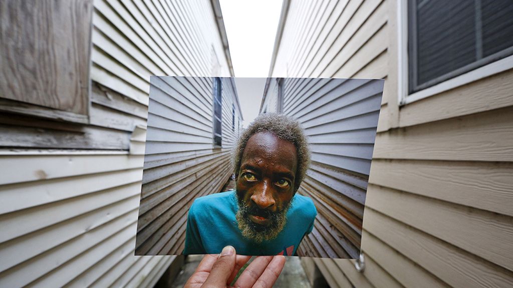 El antes y el después del huracán