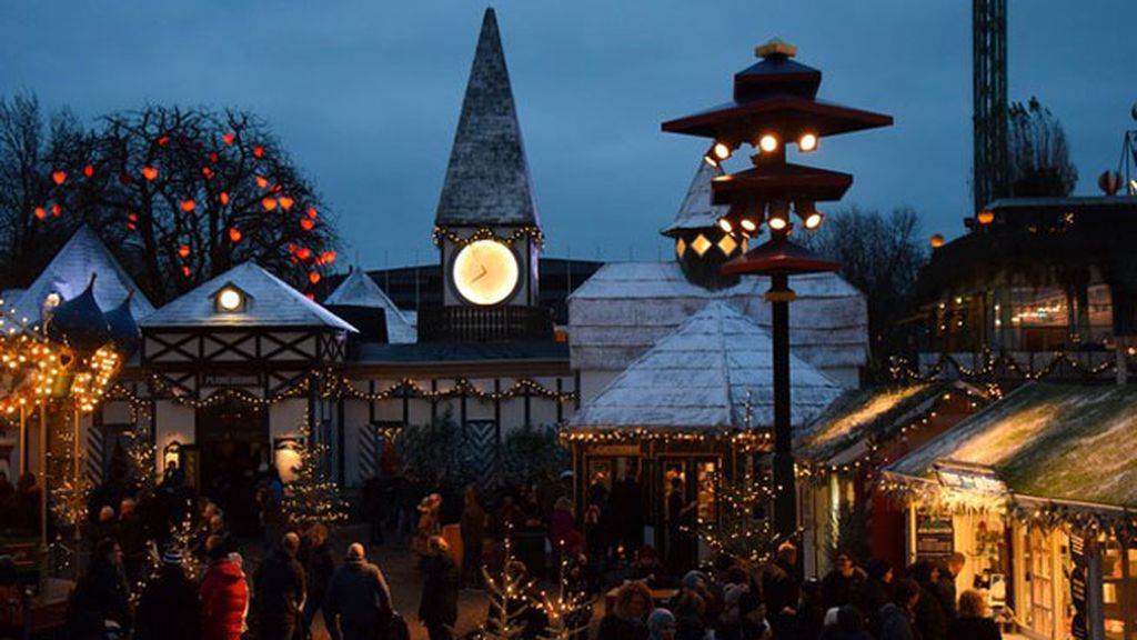 El puerto antiguo de Copenhague (Dinamarca)