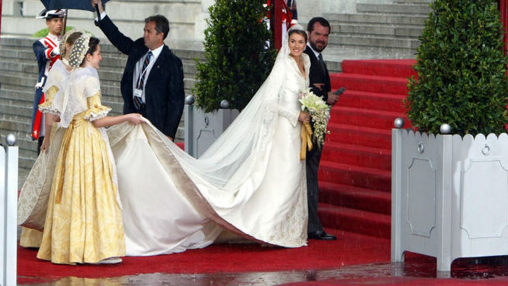 Novia mojada, novia afortunada... en casi todos los casos