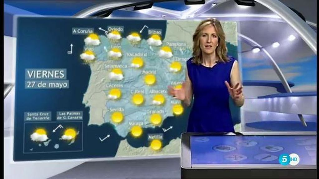 El tiempo, con Rosalía Fernández