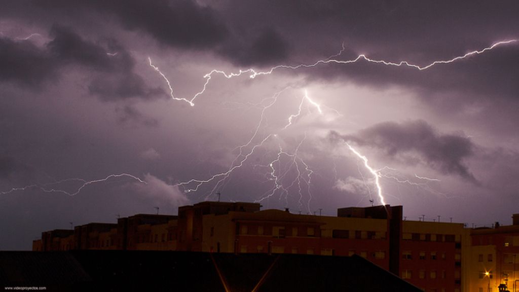 Top ten fotos 2016: tormenta en Chiclana de la Frontera, Cádiz