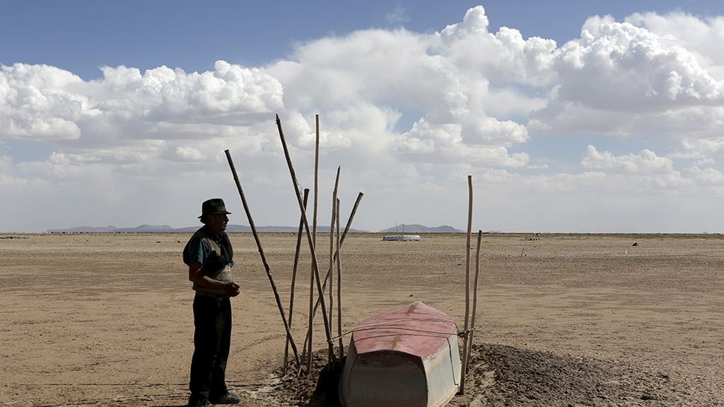 Desaparece el segundo lago más grande de Bolivia