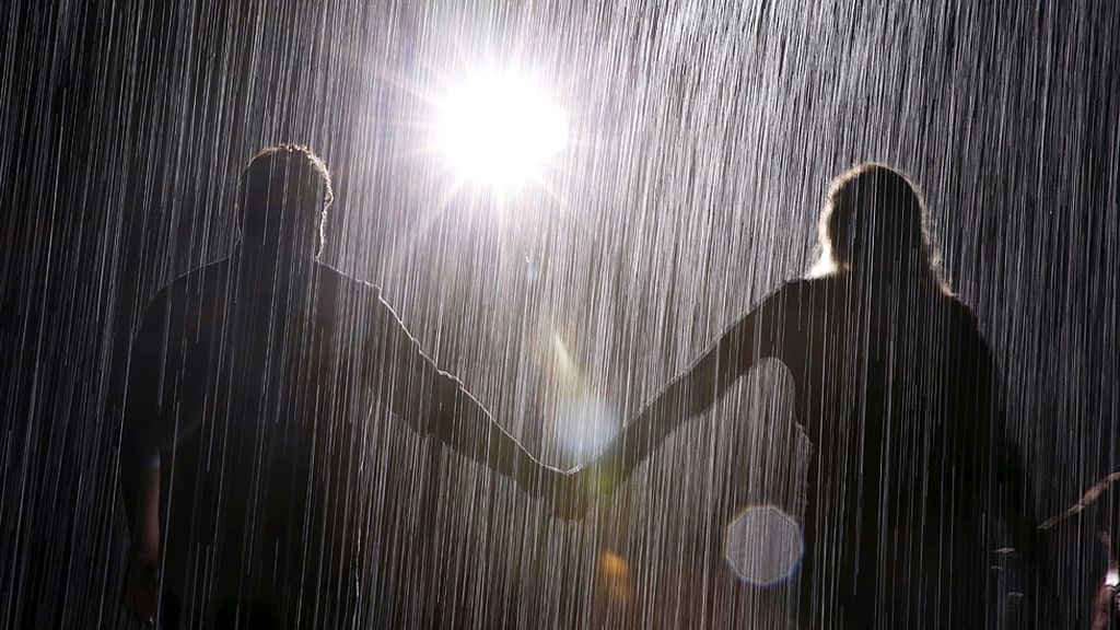 Sentir, oler y escuchar la lluvia… pero sin mojarse