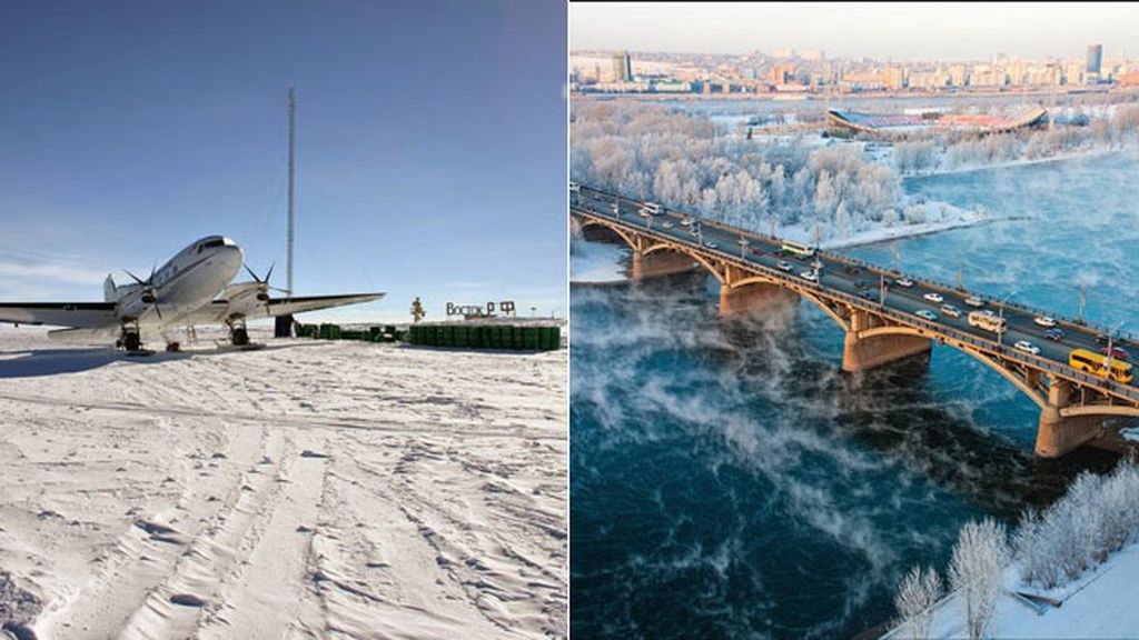 Un polo del frío a cada lado de la Tierra