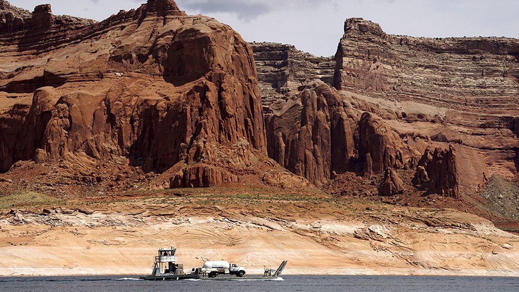 El segundo lago artificial más grande de EE.UU.
