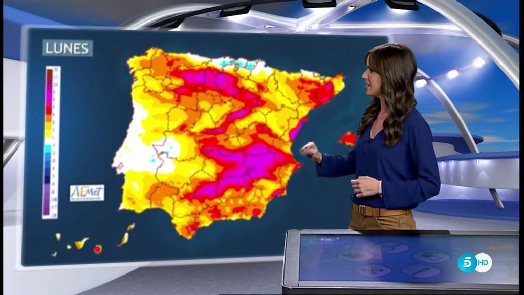 Esta próxima semana las temperaturas, máximas y mínimas, irán en ascenso 🌞