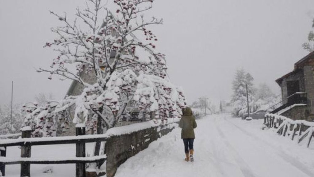 España se pone blanca a partir de los 800 metros: las fotos más bellas de las nevadas