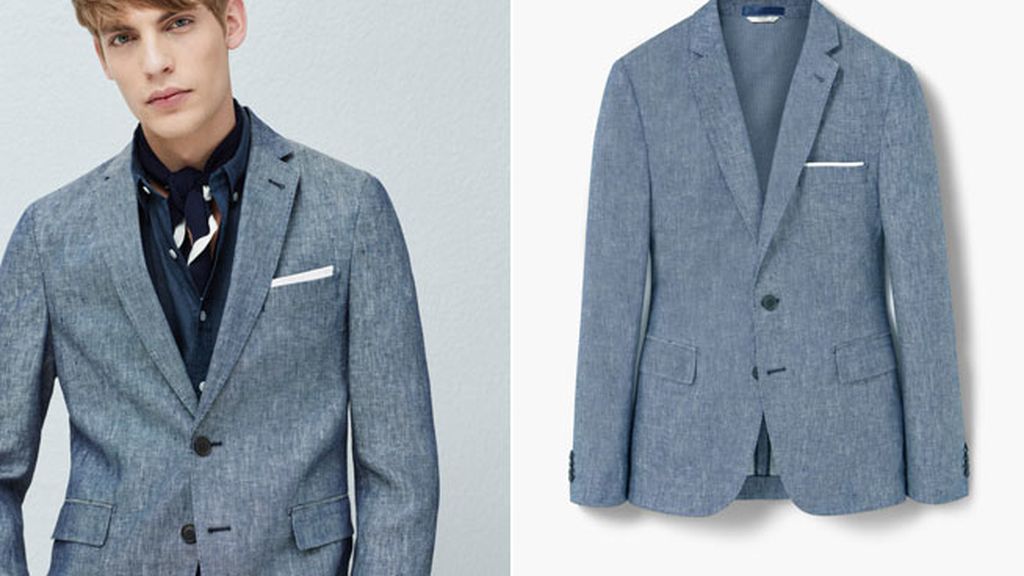 Una blazer de lino en los días calurosos