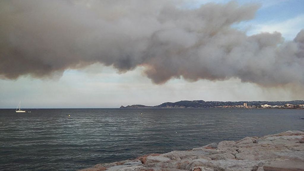 @Letibfbaldor ha tomado esta instantánea desde el Puerto de Jávea