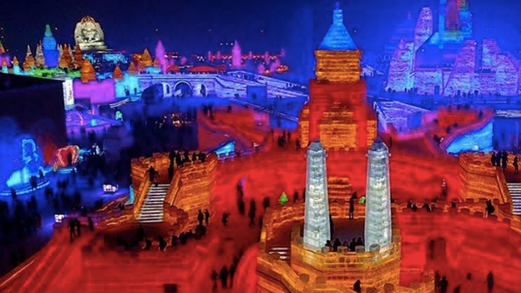 La ciudad "helada" de Harbin (China)