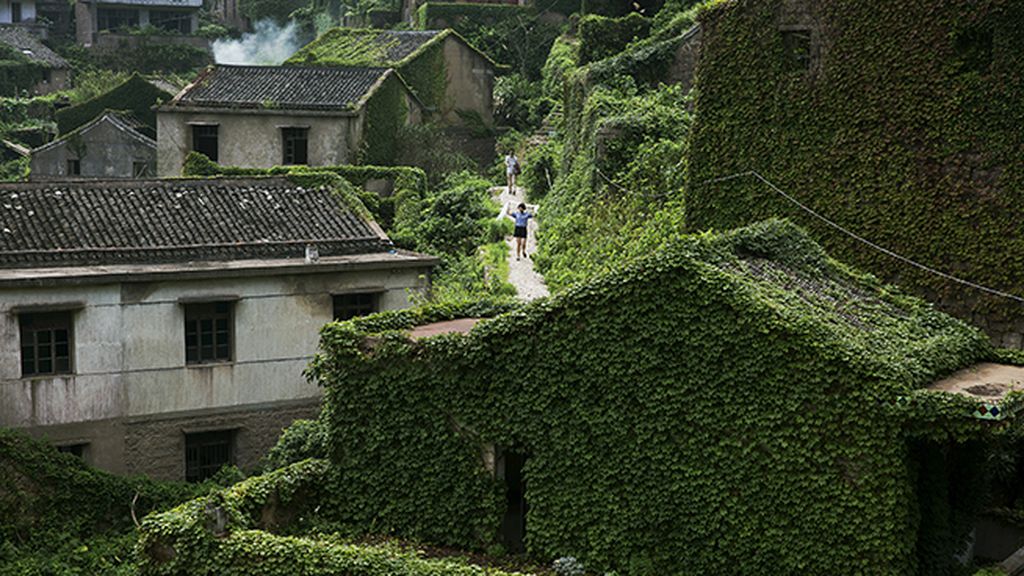 La pequeña aldea fue abandonada hace 20 años