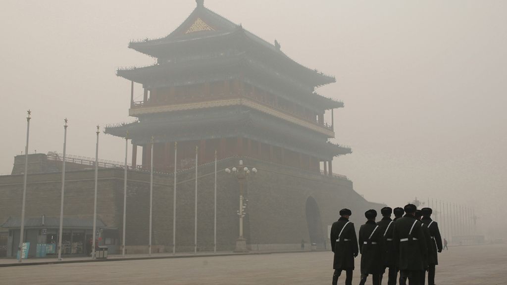 La nube de contaminación en Pekín es más grande que la extensión de toda España