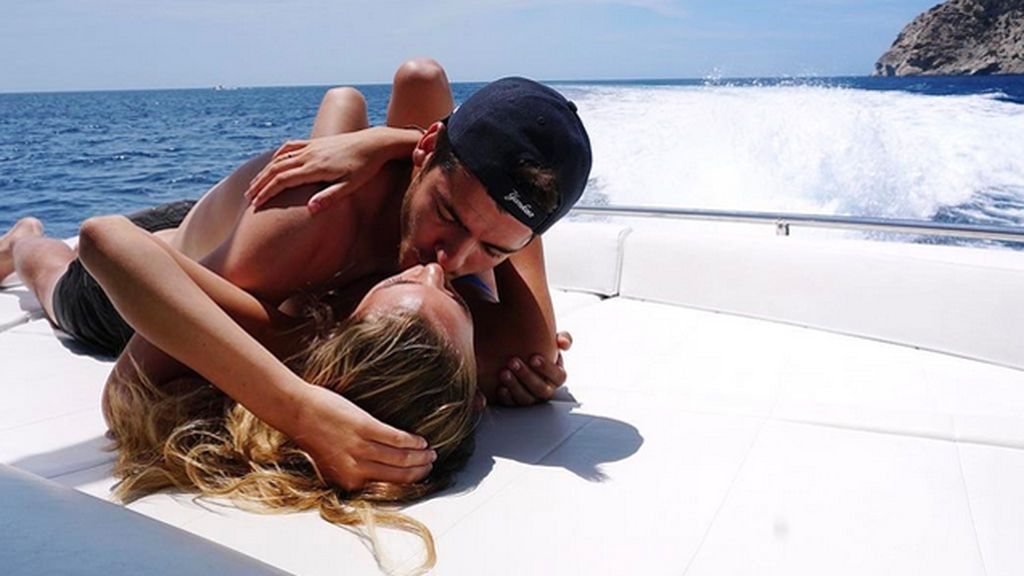 Pasión en alta mar: Morata y Alice Campello, más que amor a medio mes de su boda