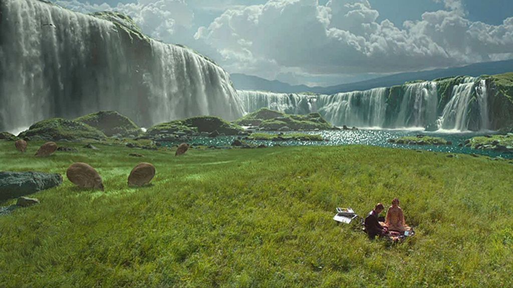 Las cataratas de Naboo, el planeta de Padmé