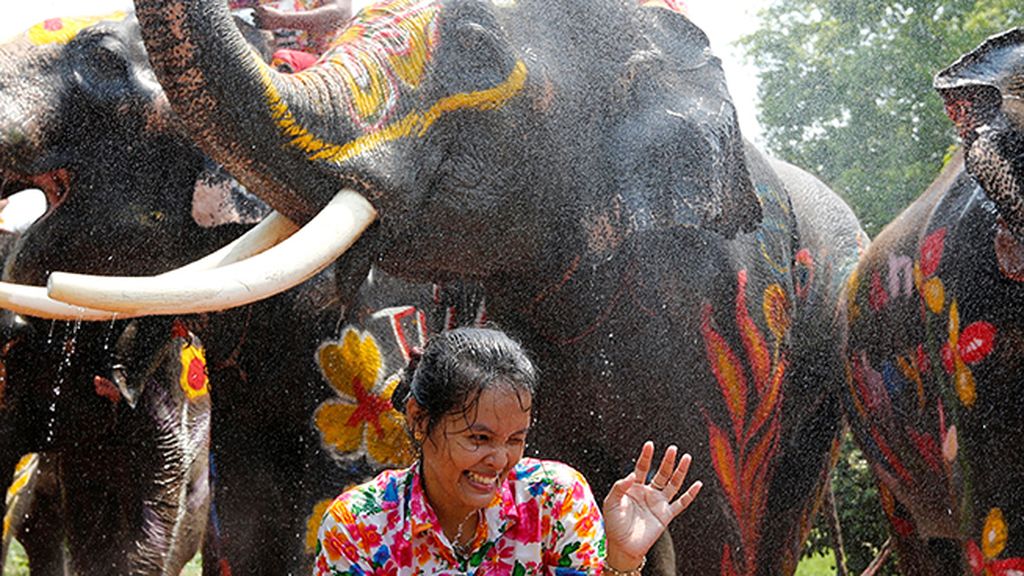 Songkran, la fiesta del agua en Tailandia