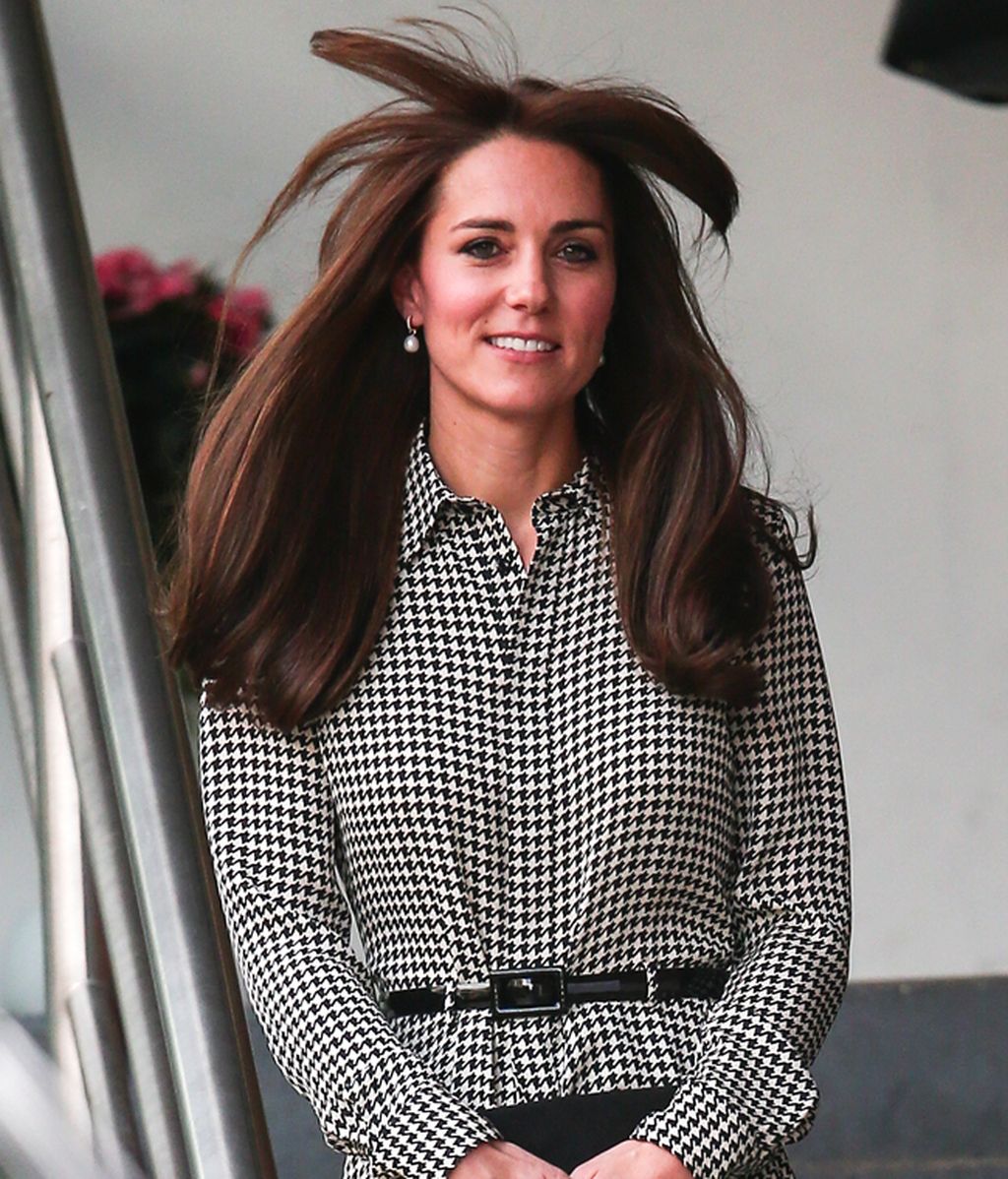El pelo palmera de Kate Middleton