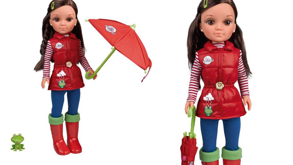 Nancy, muy mona también bajo la lluvia