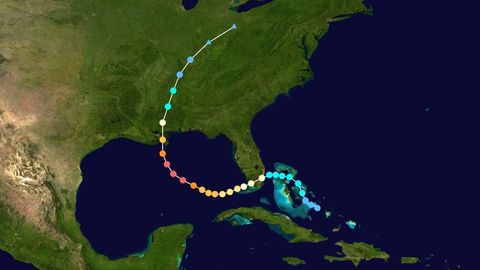 Resultado de imagen de huracán Katrina florida