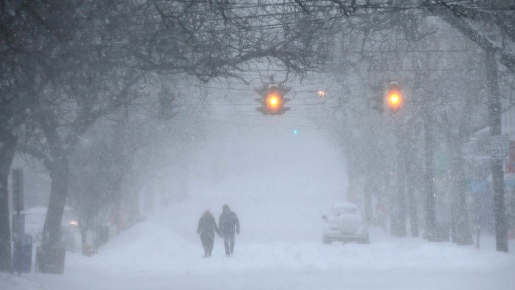 La nevada ‘Stella’ de Nueva York, en fotos: ¡está siendo de las más frías del año!