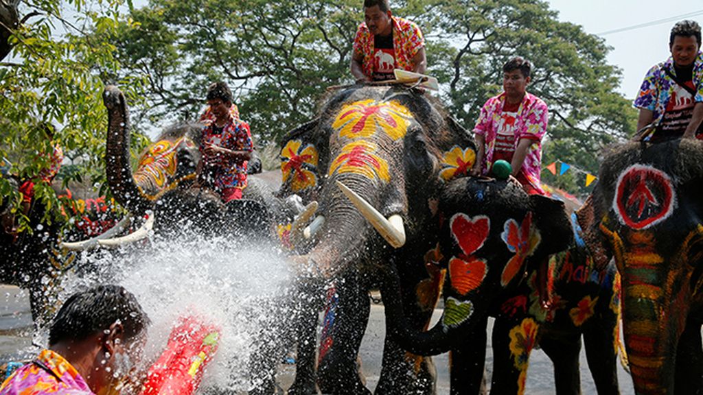Songkran, la fiesta del agua en Tailandia