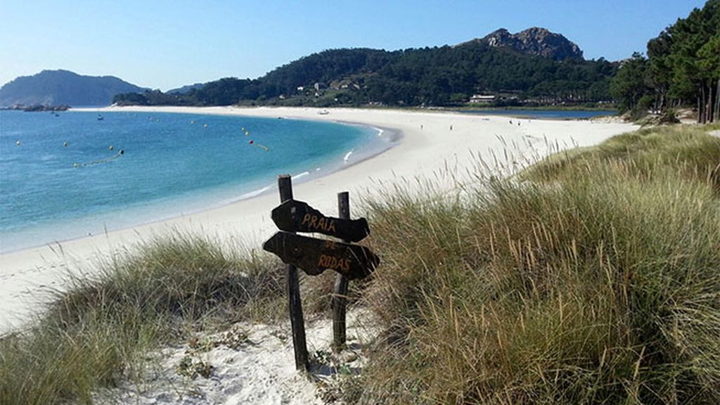 La Playa de Rodas, en Vigo