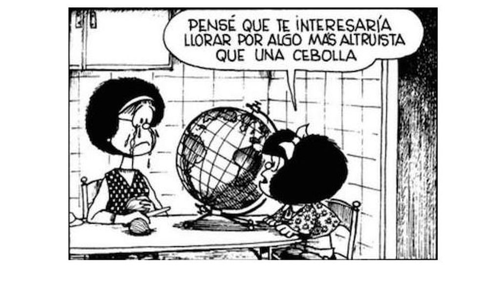 La conciencia ecologista, elemento recurrente en las tiras de Mafalda
