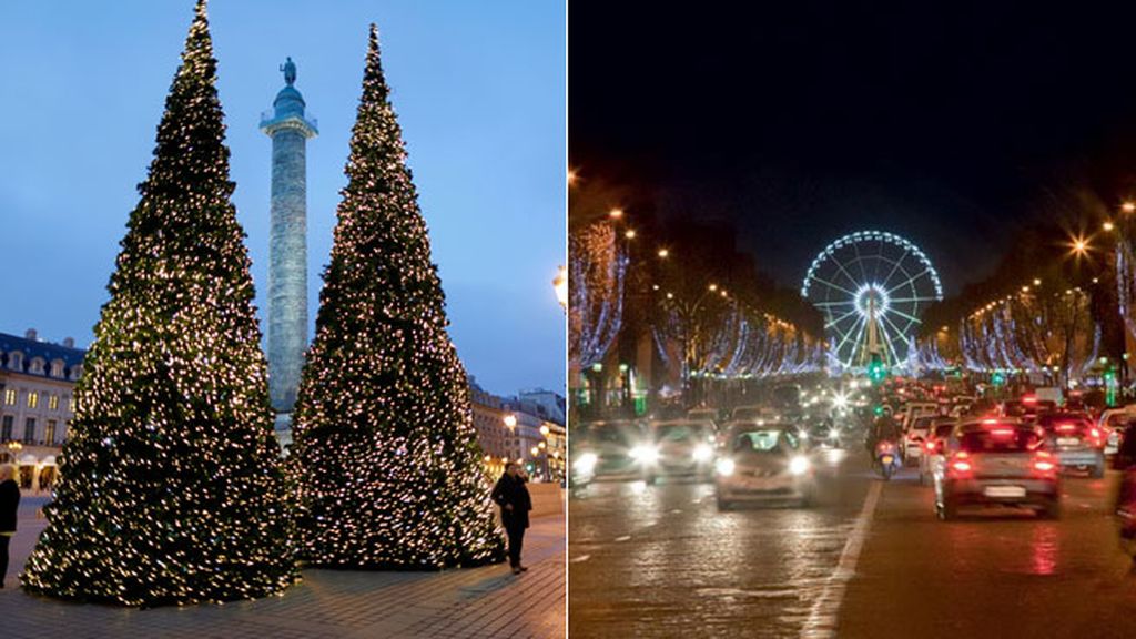 Plaza Vendome y Campos Elíseos de París