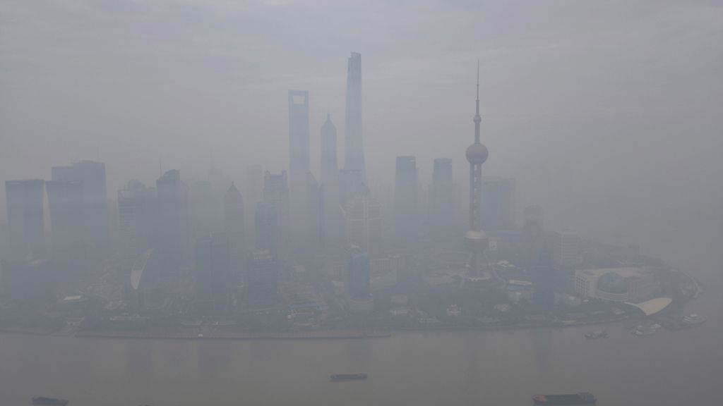 La nube de contaminación en Pekín es más grande que la extensión de toda España