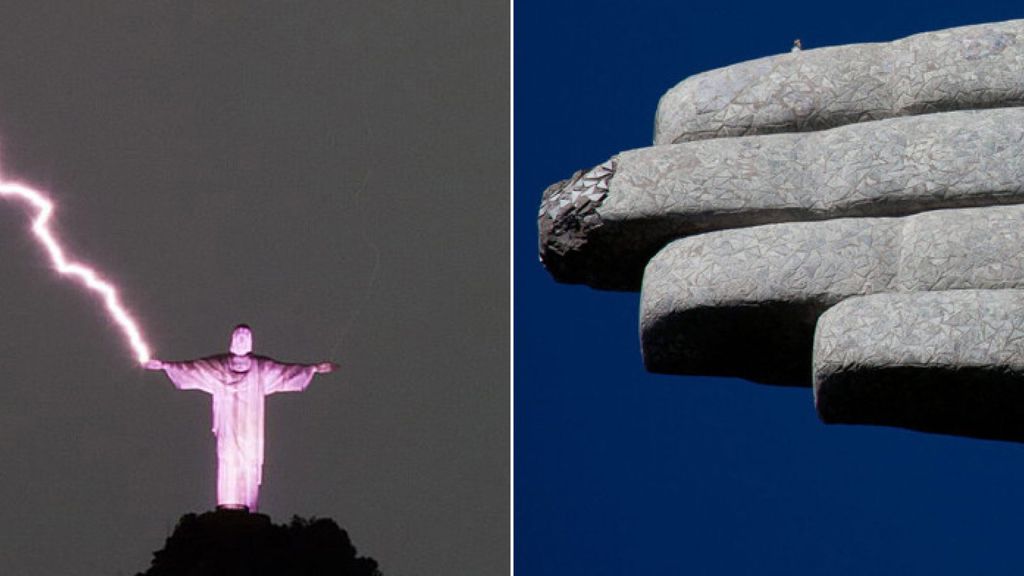 El Cristo Redentor (Río de Janeiro, Brasil) . Enero de 2014