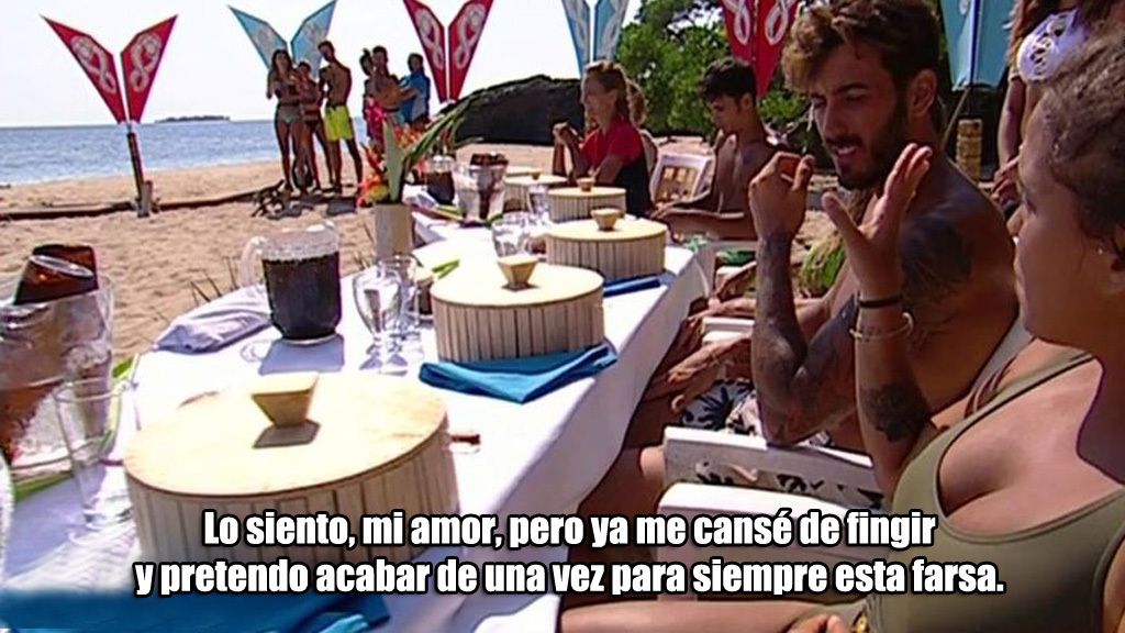 'Lo siento mi amor'
