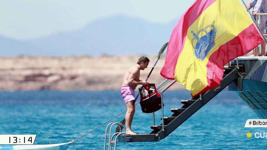 Las vacaciones en el mar de Josep Pujol en  un yate de 40 metros