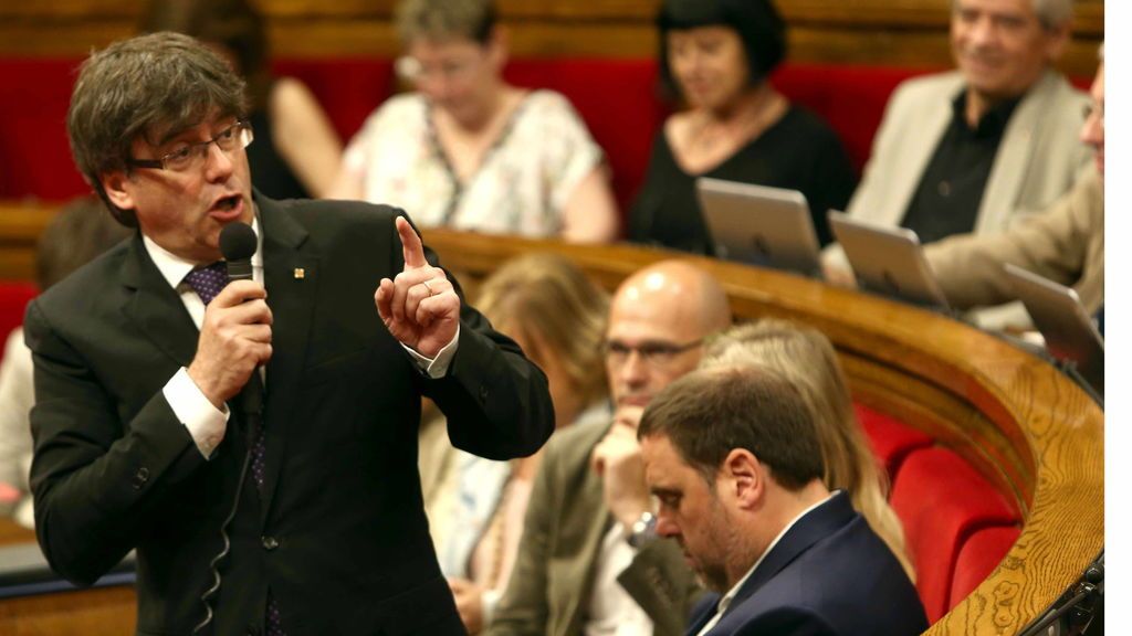 Puigdemont reta a Rajoy a aclarar si usará "la fuerza" y avisa de que eso no le frenará