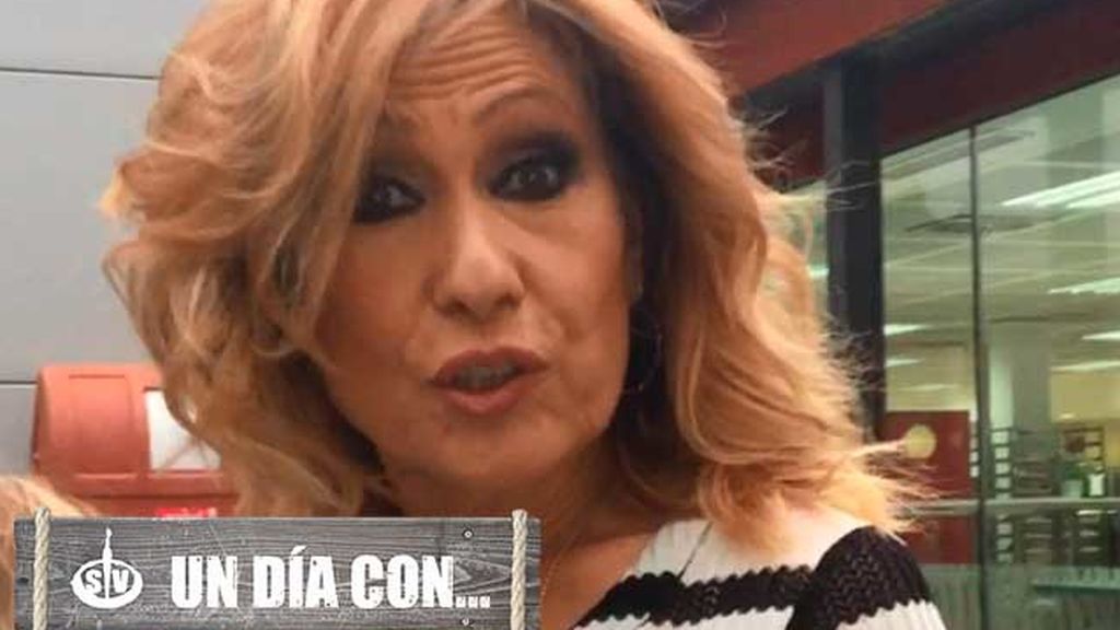 Rosa Benito te enseña el plató de 'Supervivientes' y lo que siente al entrar en él