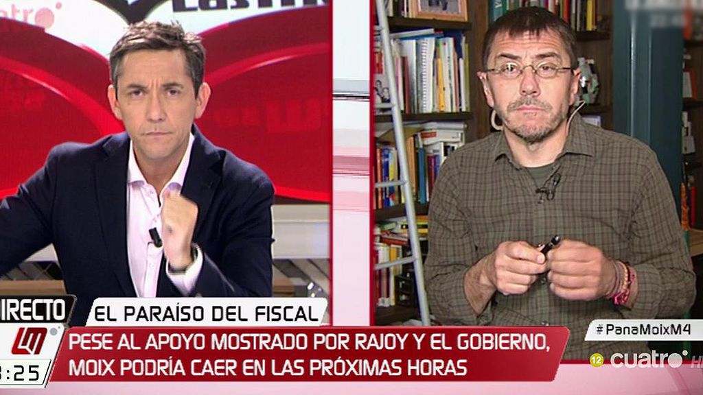 Monedero: “El PP me recuerda a Hitler en su búnker, desesperado”