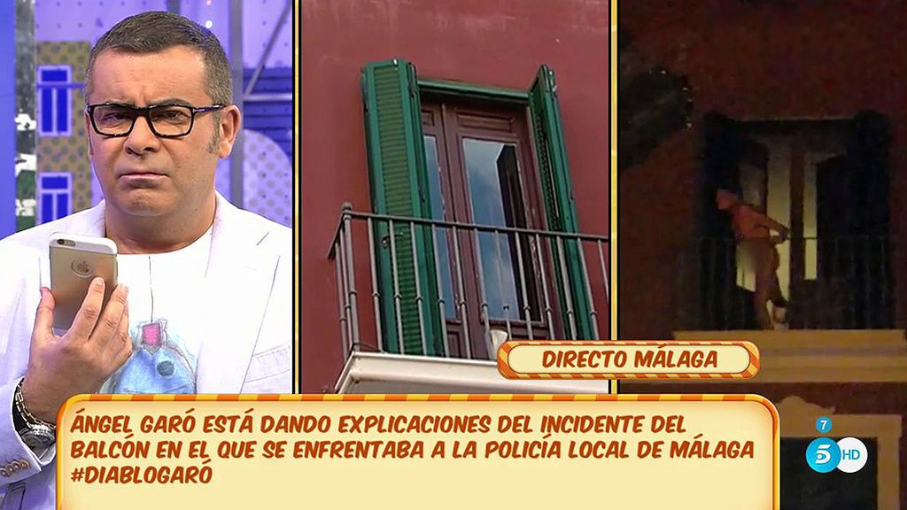 Ángel Garó niega las acusaciones, explica el incidente del balcón y pide respeto
