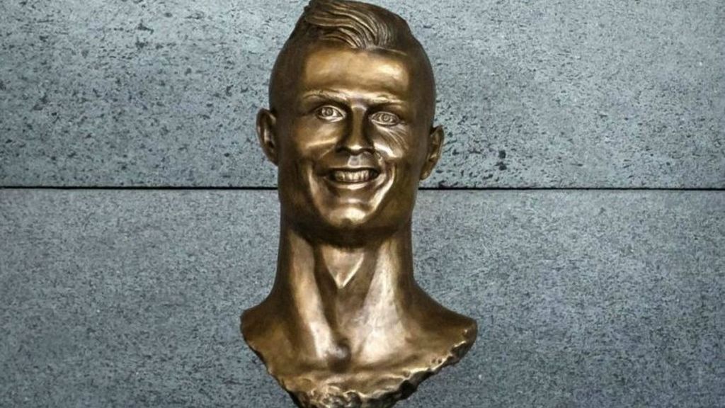 El autor del busto de Cristiano vuelve a la carga... ¡con uno de Gareth Bale!