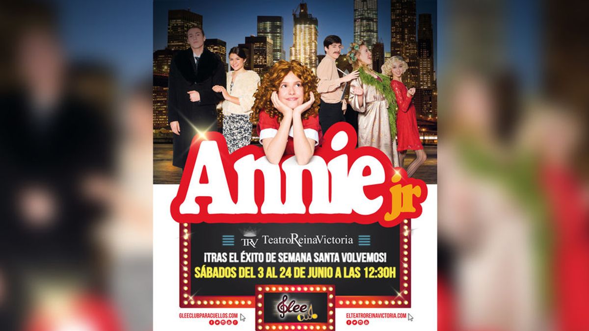 El musical ‘Annie Jr’ irrumpe en el Teatro Reina Victoria para el deleite de los más pequeños