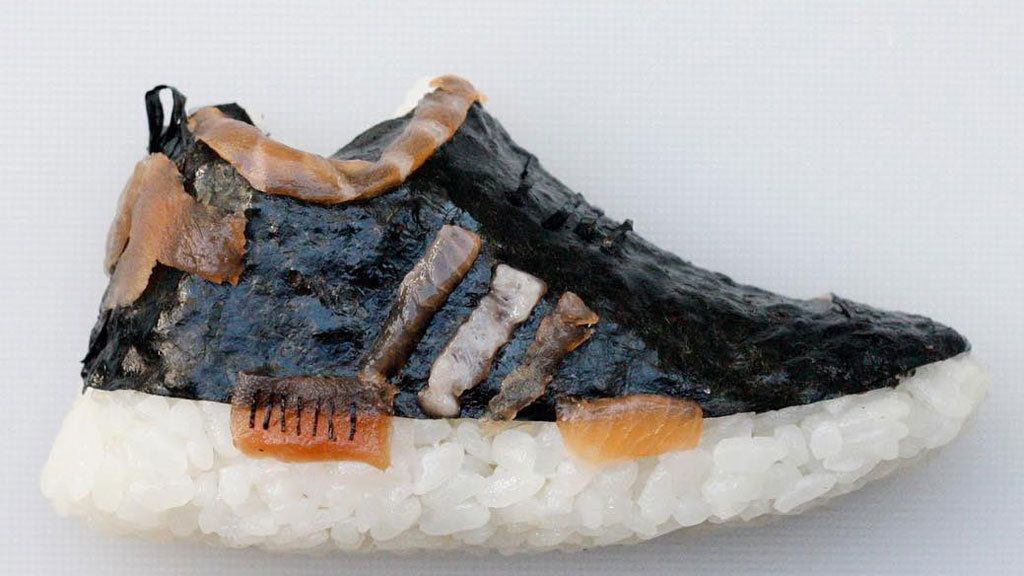 Los asombrosos zapatos de sushi